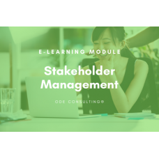 e-Learning module: Stakeholder Management